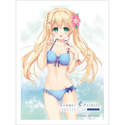 日本动漫卡套Summer Pockets 夏日口袋䌷文德斯泳装ver. 妹套-Taobao