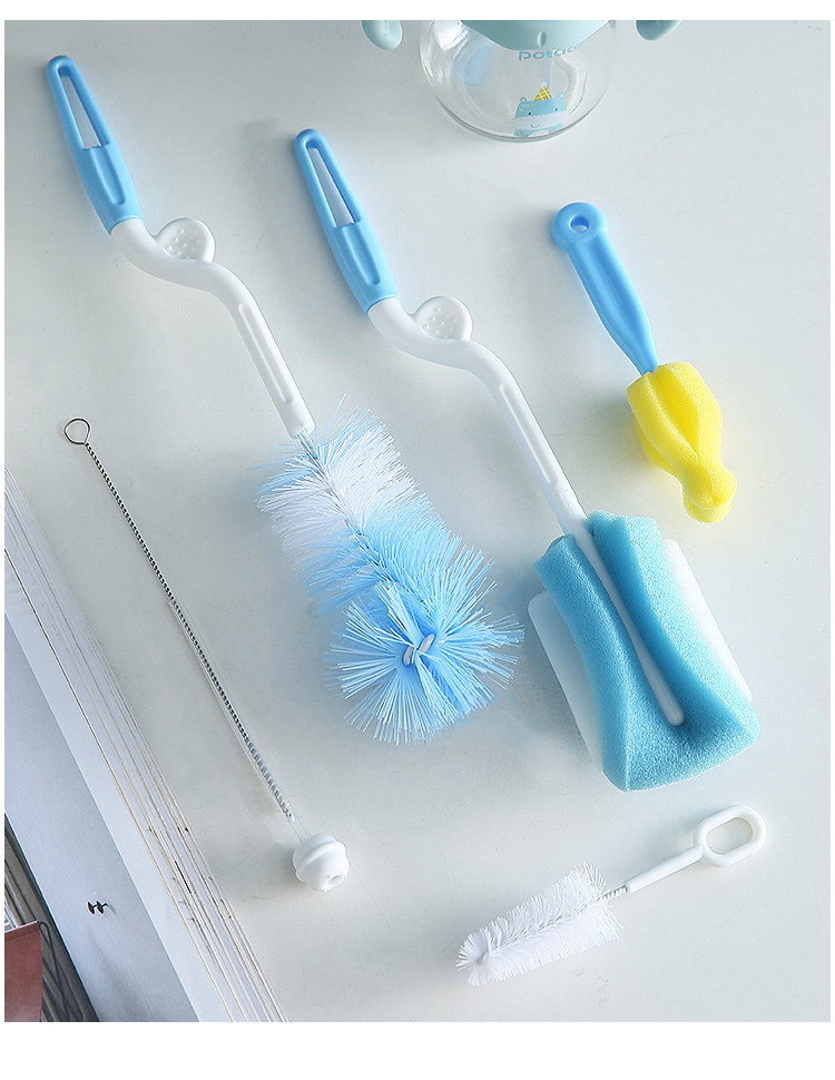 Spazzola Elettrica Per Biberon MOMMED | Ricaricabile USB-C | 360&deg; Rotazione | Set Completo Con Accessori