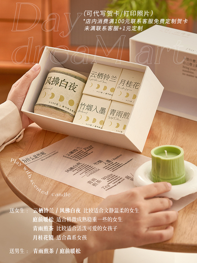 新品未使用★Hendor Schama アロマキャンドル ギフトボックス付き アロマキャンドル Rotch（ロッチ）/Basic BOX［3種の香り＋専用