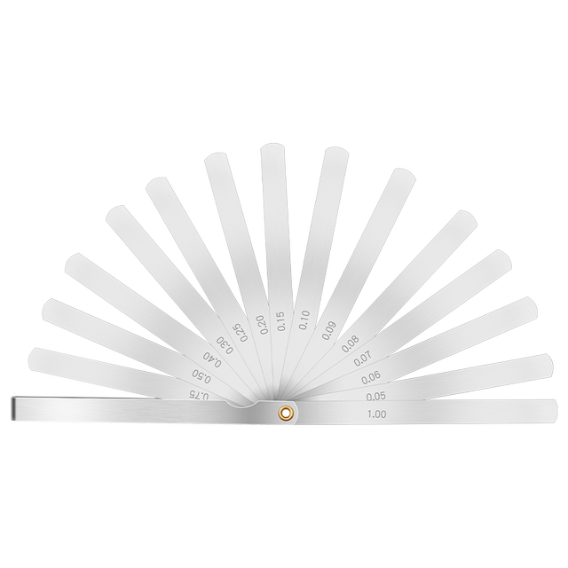 The new plug ruler is high precision 0.01-2.0mm plug gap, thick ruler ...