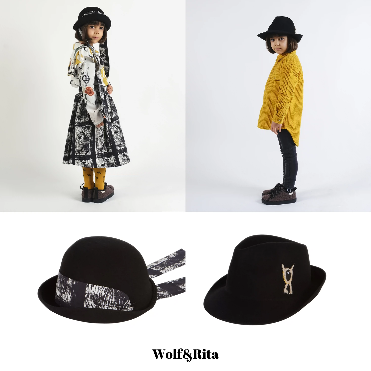 wr74) WOLF&RITA HAT 帽子-