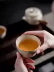 Douhuang Ru Lò Ấm Trà Ấm Trà Cao Cấp Kung Fu Trà Nhà Phòng Khách Gốm Ru Sứ Ánh Sáng Cao Cấp cao Cấp bộ ấm trà ck ấm tích trà 