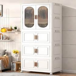 Installation-Free Baby Wardrobe Children's Clothes Storage Box Baby Small Wardrobe Plastic Household Simple Storage Locker