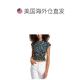 isabel marant women's shirt denim stand collar top short sleeves backless casual