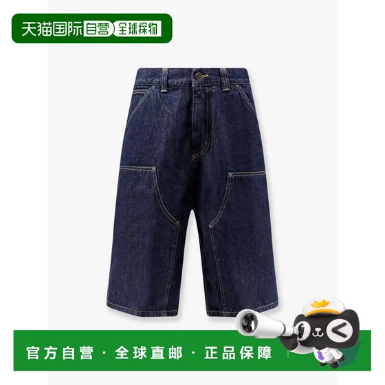 
1 hour refundable Hong Kong direct mail CARHARTT WIP men's OG double knee-length blue denim shorts I0365