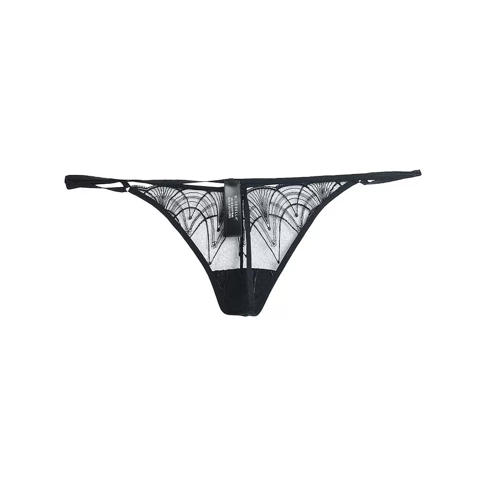 潮奢 bluebella 女士 丁字裤 black黑色 舒适时尚