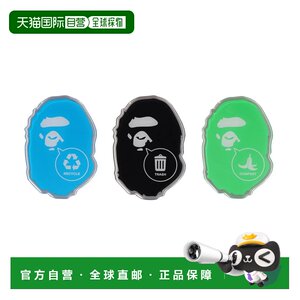 
Direct mail from Japan A BATHING APE APE HEAD TRASH CAN STICKE Ape head trash can sticker
