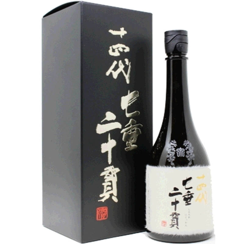 日本直邮进口十四代高端清酒本丸七垂二十贯纯米大吟酿酒720ml-Taobao 