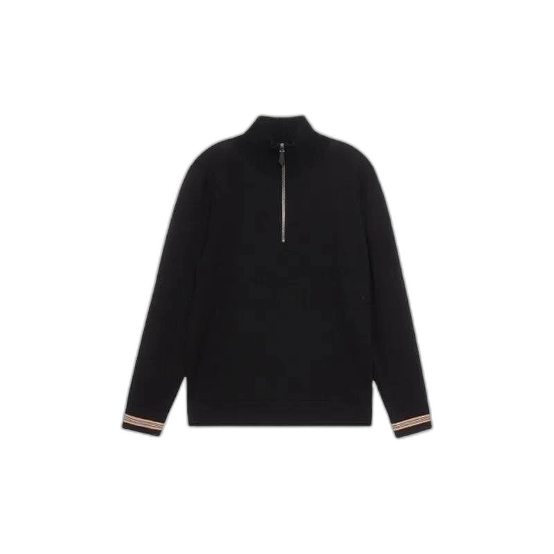 韩国直邮VIVASTUDIO 男士男针织CABLE TWISTED HOODED ZIP UP [BL