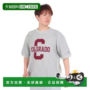 
Japan direct mail CHAMPION Heritage Reverse Weave half-sleeved crew neck sweatshirt C3-X01