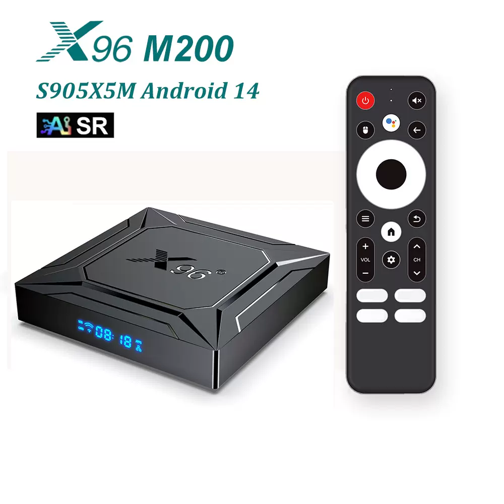 X96M200 s905x5m高清播放器超清电视盒子tv box网络播放器