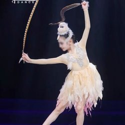 Children's Dance Performance Costumes, Dance Costumes Similar to Those Worn by the Character Yu Ling, Elegant Chinese Dance Costumes, Yu Ling's Ethereal Fairy Dance Exam Costumes