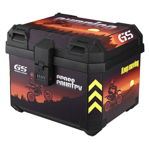 
5 password lock new national standard electric car trunk universal large motorcycle trunk Suzuki waterproof anti-theft model