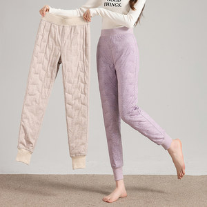 
Women's winter 2025 new winter 2025 new tall tall slim-fitting plus velvet warm cotton trousers for inner wear.