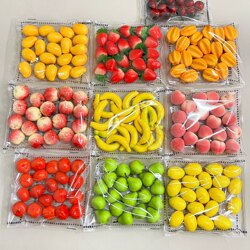 Simulated Fruit and Vegetable Models, Cherry Small Fruits, Fruit and Vegetable Ornaments, Shop Window Decorations, Photography Props