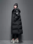 Áo khoác dài làm nóng quần áo sưởi ấm thông minh Áo khoác sạc tự động Xiaomi nam nữ mùa đông 2023 phong cách mới 