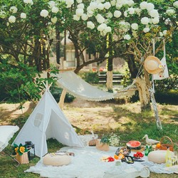 Picnic Tent Decorations, Birthday Setup, Camping Atmosphere, Children's Indoor Photography, Outdoor Photography Props, Decorations