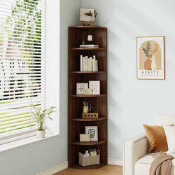 Corner Cabinet Wall Corner Triangular Shelf Living Room Bedroom Corner Storage Bookshelf Floor-Standing Multi-Layer Shelf