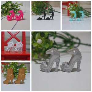 30cm brand changing dolls wearing shoes accessories accessories, high heels, fashion shoes, 6 -point doll sandals
