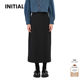 INITIAL25 spring and summer new A-line commuting slit straight pencil skirt for women 25SKTFLMXX140