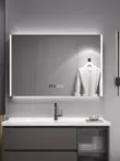 gương to Tủ gương phòng tắm sang trọng thông minh Wells K6 có đèn, tủ tích hợp lưu trữ chống sương mù, hộp gương phòng tắm treo tường gương tròn trang điểm Gương