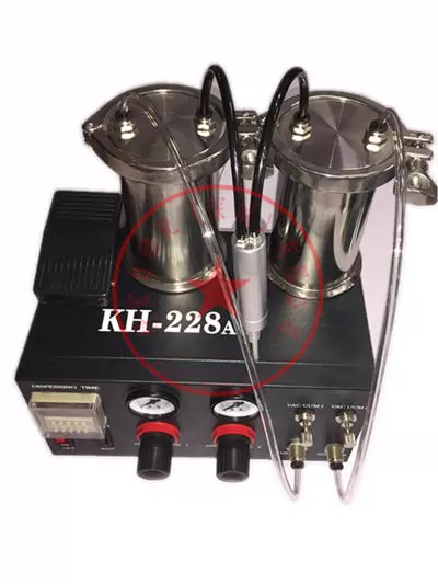 KH-228AB High Precision Semi Auto Resin Glue Dispenser Machine for AB Mixer  Glue