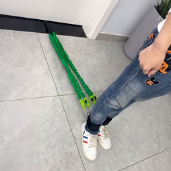 Leg Strength Training Equipment, Exercise Elastic Band, Seated Flexion and Extension of Lower Limb Muscles, Resistance Training Band