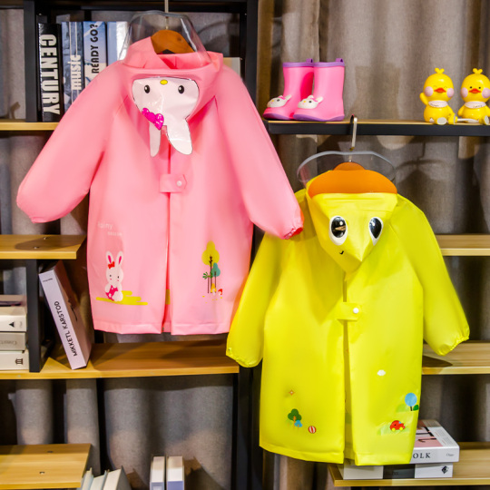 Tuta Impermeabile Bambini 75-135cm - Completo Con Cappuccio, Unisex, Per Pioggia E Giochi - Foto 7