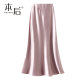 9860 Thin irregular satin fishtail skirt summer women's long skirt new slim and elegant skirt imitates jealous