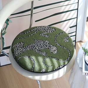 
Medieval style chair cushion thickened memory foam cushion dining room living room floor long-term sitting anti-butt pain stool cushion