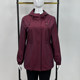 Brand large size middle-aged and elderly women's fashion windbreaker women's 2024 spring new style foreign style slimming mother's jacket