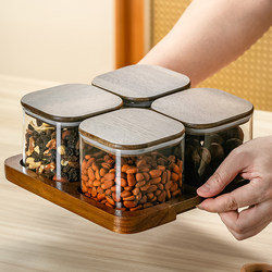 Household Dried Fruit and Grain Sealed Jar, Fresh-Keeping, Moisture-Proof, Large-Capacity Nut Storage Jar, Food-Grade Snack Storage Jar