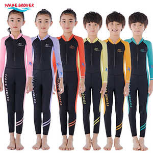 
Summer new children's wetsuit outdoor long-sleeved jumpsuit sun protection clothing quick-drying children's swimsuit trousers trend