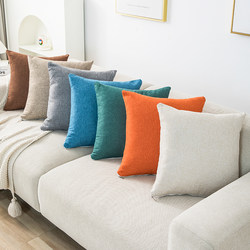 45*45cm Pillow with Insert, Cushion, Back Pillow, Lumbar Pillow, Pillowcase, Sofa, Headboard, Car Lumbar Support, Nordic Style, Without Insert