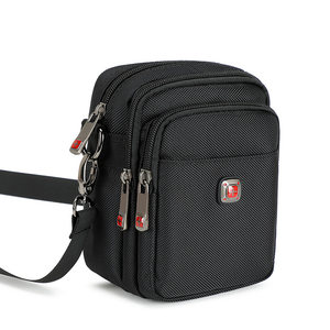 
Swiss Army Knife Men's Mobile Bag Men's Oxford Cloth Bag Wearing Belt Waist Bag Shoulder Bag Large Capacity Men's Crossbody Bag