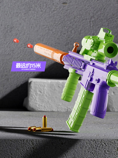 Carrot Gun Shell Throwing M416 Toy Rifle - Jingang 6688