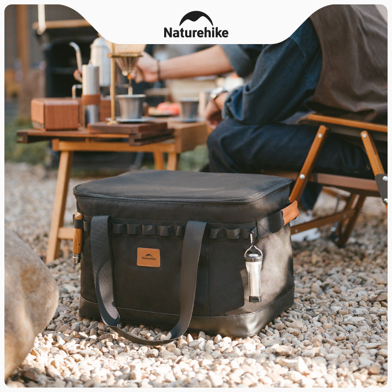 Kotak Penyimpanan Dapur Camping Noke 35L dengan Rak