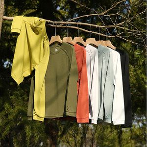 
Extremely cost-effective! Quick drying and breathable! Skin-friendly and elastic! New men's outdoor sports base shirt T-shirt