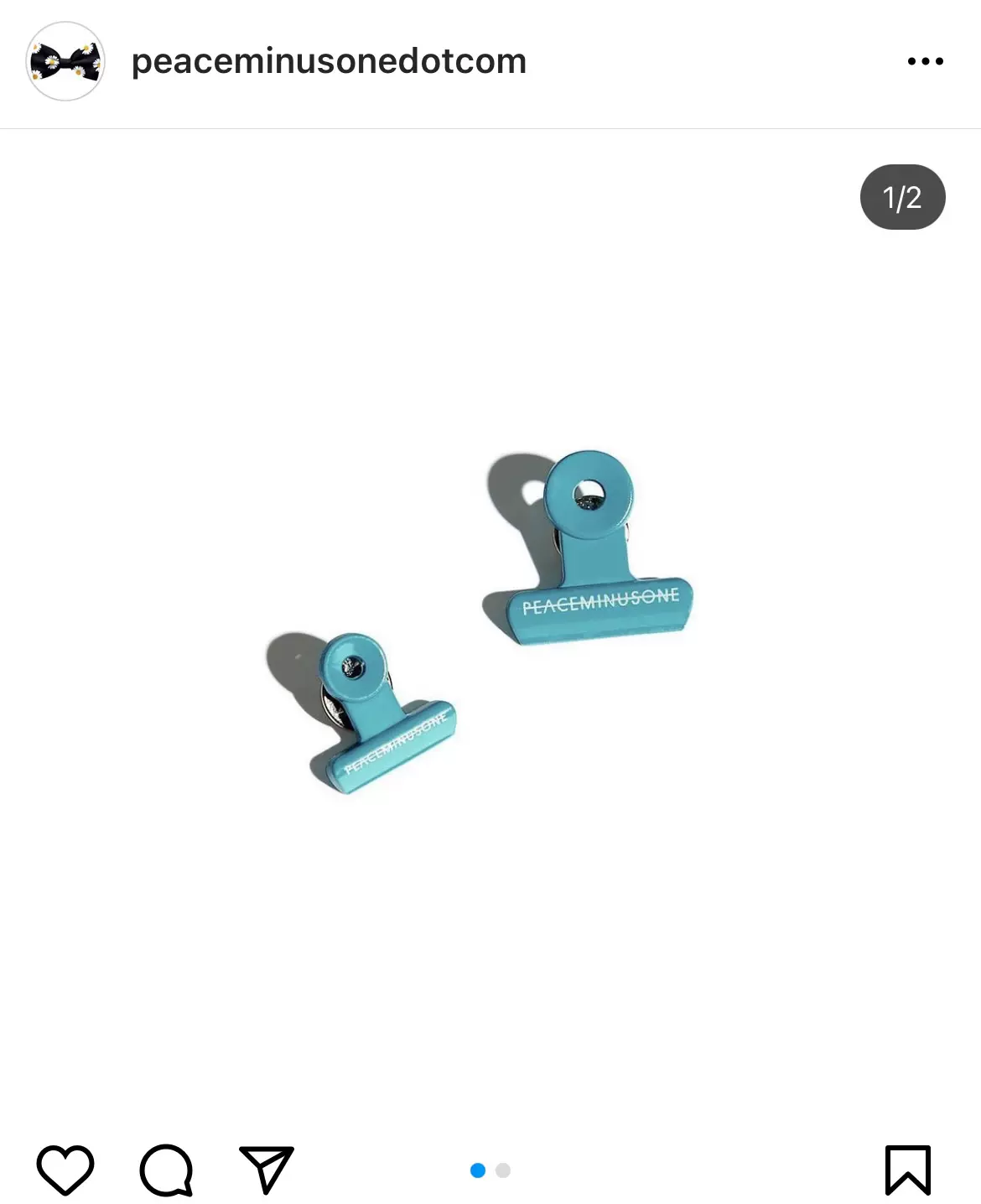 Peaceminusone PMO daisy safety pin PMO DAISY SAFETY PIN #1正規品