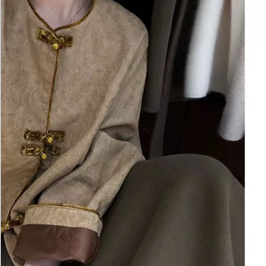 
No. 1-51 loose national style dress new Chinese style middle-aged and elderly retro temperament Chinese style