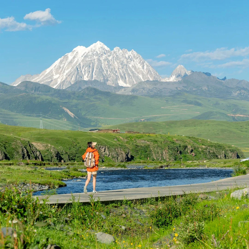 【私家团】成都出发理塘巴塘格聂之眼措普沟格聂南线5天4晚-住5钻
