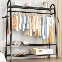 Floor-standing bedroom coat rack simple folding home dormitory