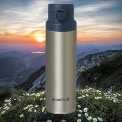 montbell outdoor sports water bottle 750ml