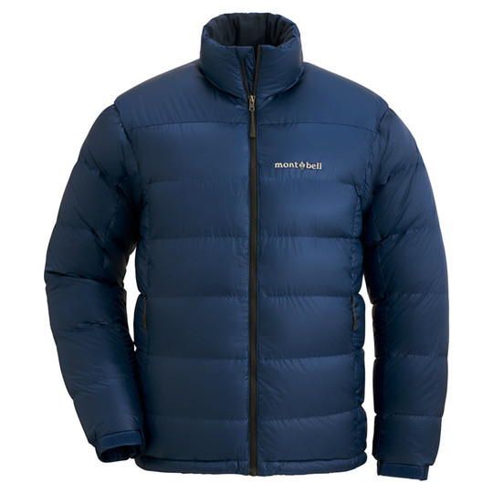 モンベル メンズ 800フィルパワー ダウンジャケット - スタンドカラー