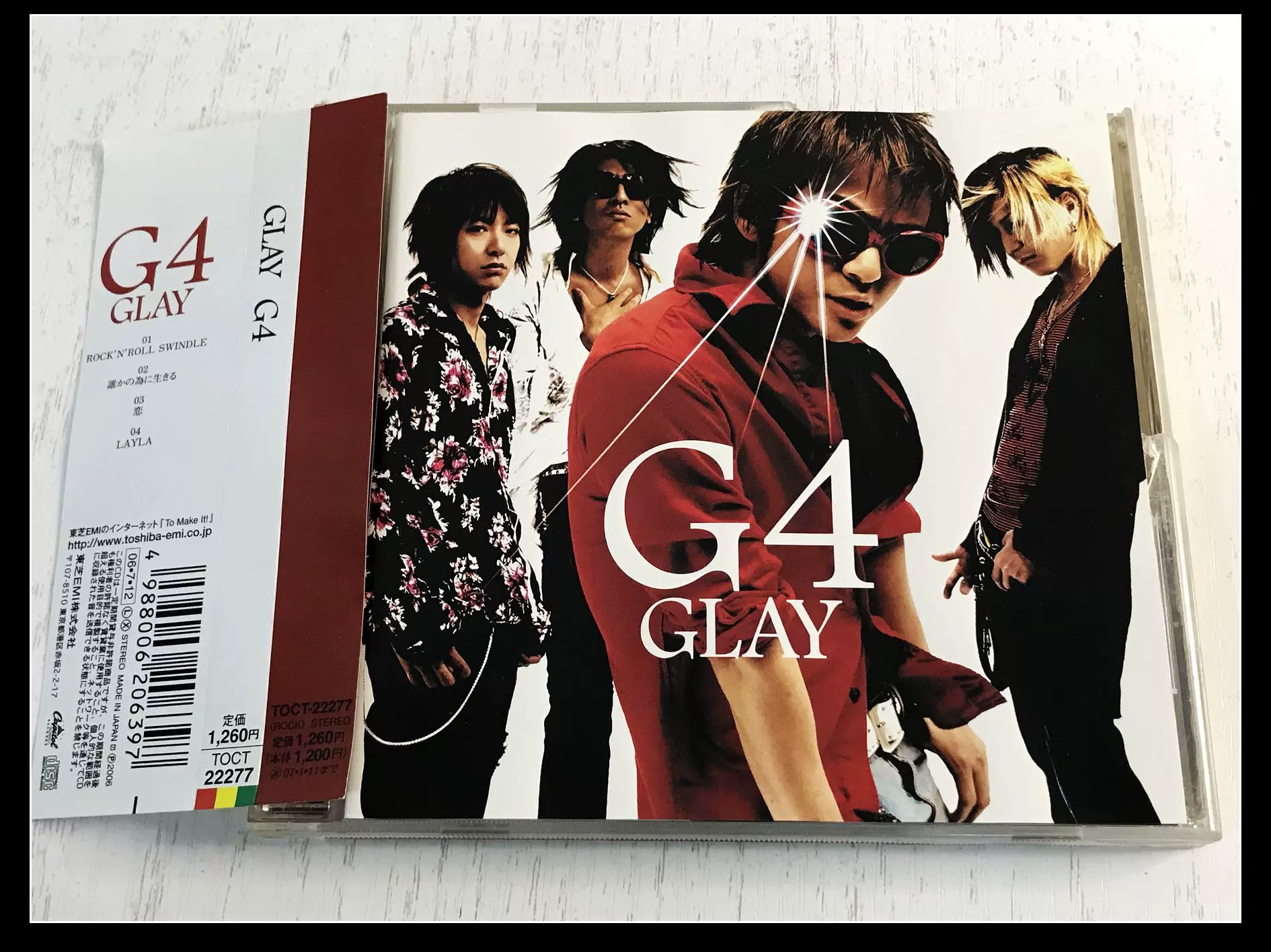 GLAY G4スペース限定 ピックバッジ 5個 コンプリート - ミュージシャン