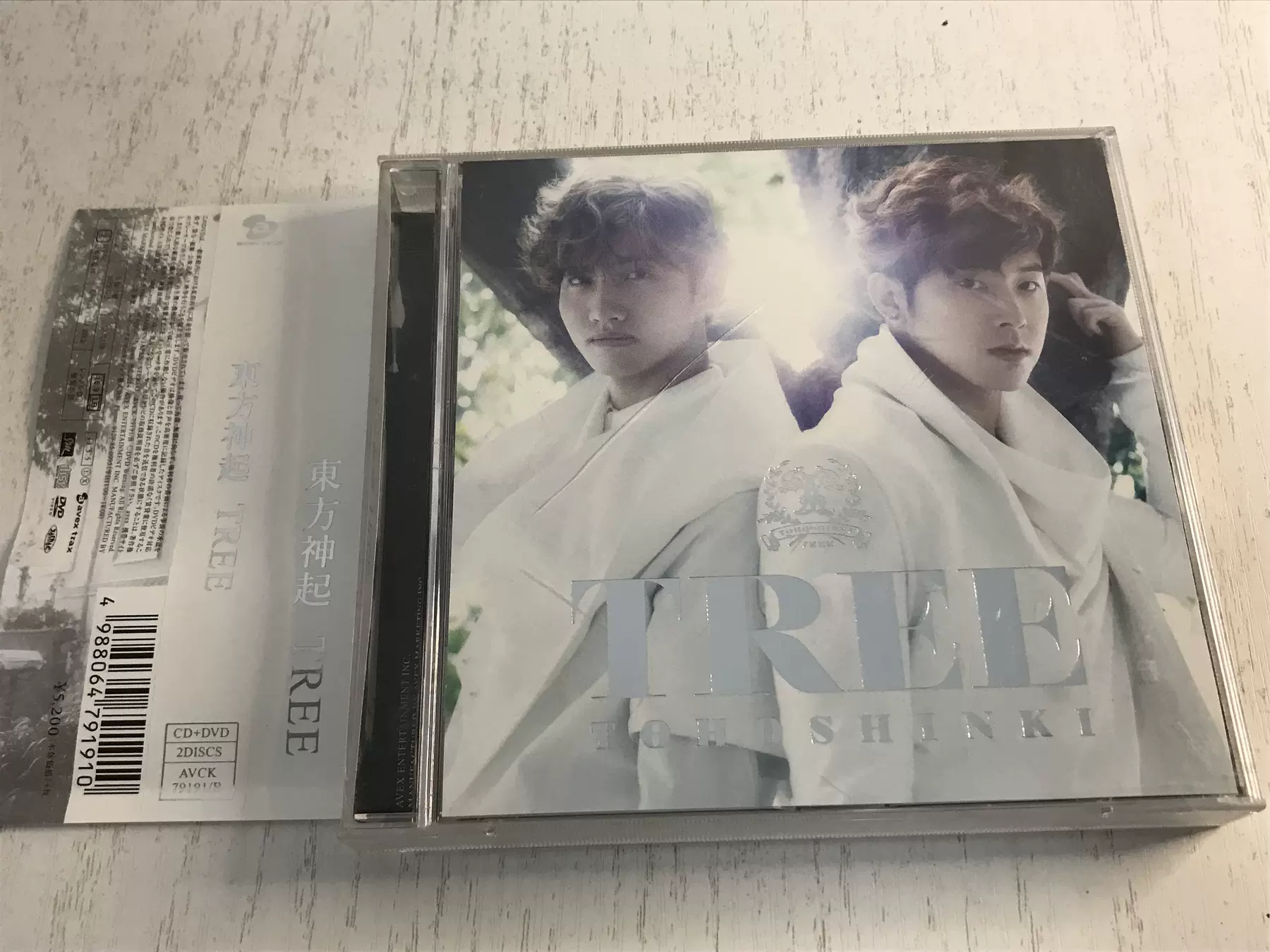 日】拆封東方神起TREE CD+DVD-Taobao