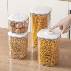 Sealed Jar for Storing Coffee Beans, Milk Powder, Tea, Special Storage Bottle for Plastic Grains, Food-Grade Moisture-Proof