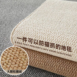 Waterproof Carpet for Living Room, No Maintenance, No Washing, Wipeable, Sofa, Bedroom, Bedside, Bay Window, Cat Scratching Mat, Entryway Floor Mat, Photo Prop