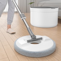 Rotating Mop, Hands-Free, New Self-Wringing Mop Bucket for Home Use, One-Step Cleaning, Automatic Dehydration, Spin-Dry Floor Mop