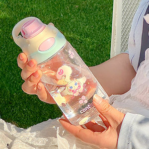 
Contigo Condick children's water cup cartoon high-looking girl cup portable leak-proof student direct drinking kettle